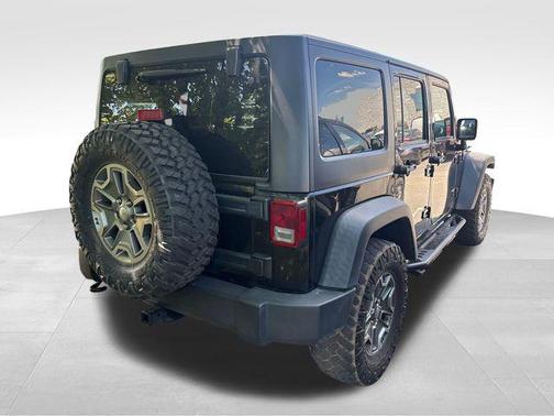 Black Clearcoat 2017 Jeep Wrangler Unlimited Rubicon