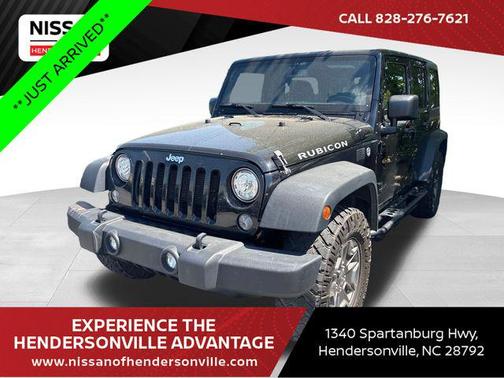 Black Clearcoat 2017 Jeep Wrangler Unlimited Rubicon