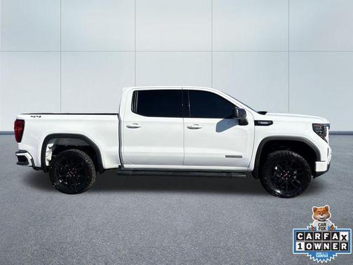 Summit White 2023 GMC Sierra 1500 Elevation