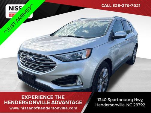 Ingot Silver 2019 Ford Edge Titanium