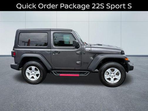 Granite Crystal Metallic Clearcoat 2022 Jeep Wrangler Sport S