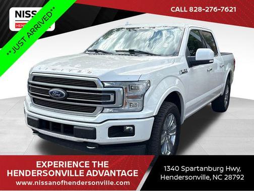 White Platinum Clearcoat Metallic 2018 Ford F-150 Limited