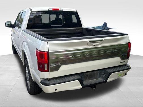 White Platinum Clearcoat Metallic 2018 Ford F-150 Limited