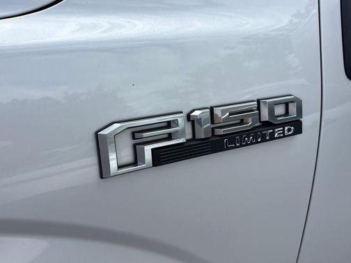 White Platinum Clearcoat Metallic 2018 Ford F-150 Limited