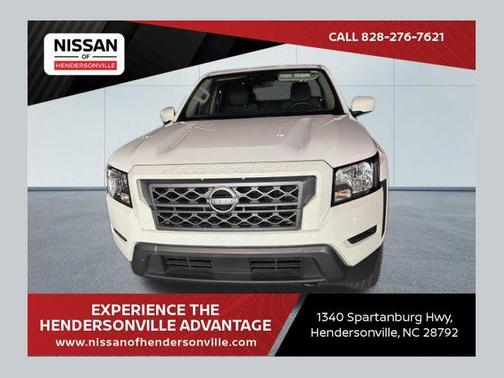 Glacier White 2024 Nissan Frontier SV