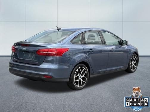 Blue Metallic 2018 Ford Focus SEL