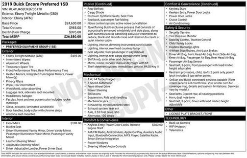 2019 Buick Encore Preferred