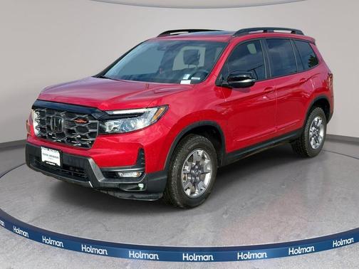 Radiant Red Metallic II 2023 Honda Passport TrailSport