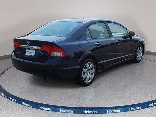 Blue 2010 Honda Civic LX