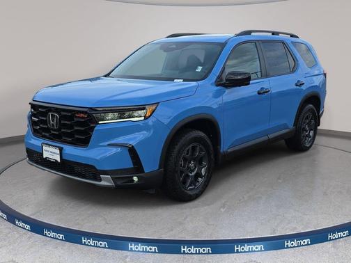 Light Blue 2025 Honda Pilot TrailSport
