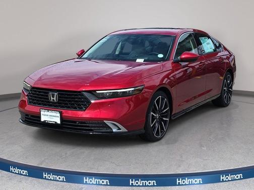 Radiant Red Metallic 2026 Honda Accord Hybrid Touring