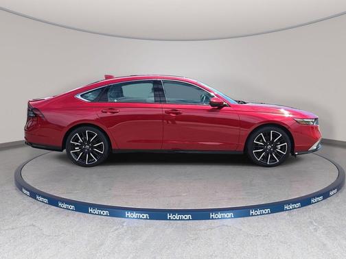Radiant Red Metallic 2026 Honda Accord Hybrid Touring