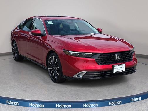 Radiant Red Metallic 2026 Honda Accord Hybrid Touring