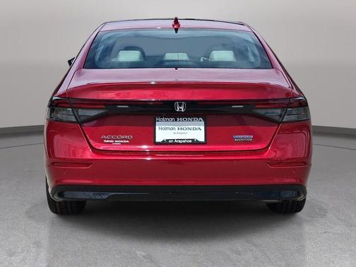 Radiant Red Metallic 2026 Honda Accord Hybrid Touring