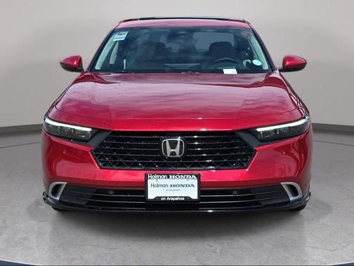 Radiant Red Metallic 2026 Honda Accord Hybrid Touring