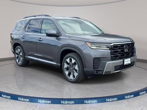 Modern Steel Metallic 2026 Honda Pilot Elite