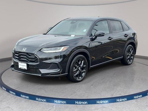 Crystal Black Pearl 2025 Honda HR-V AWD Sport