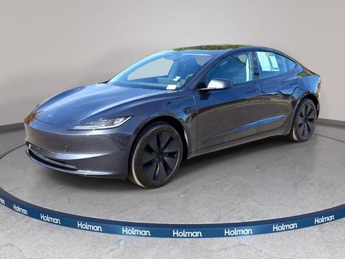 Stealth Grey 2025 Tesla Model 3 Long Range