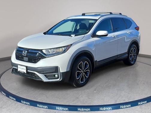 Platinum White Pearl 2020 Honda CR-V AWD EX