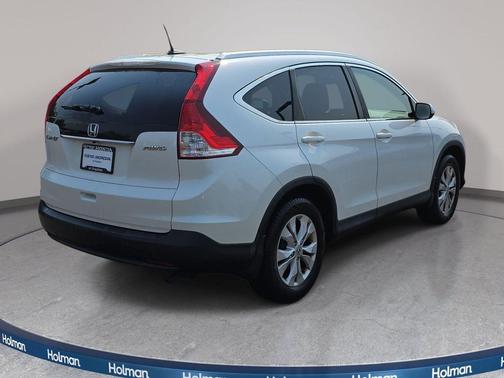 White Diamond Pearl 2014 Honda CR-V EX-L