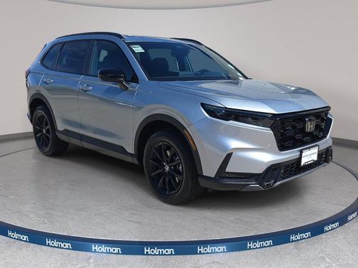 Solar Silver Metallic 2027 Honda CR-V Hybrid Sport-L AWD