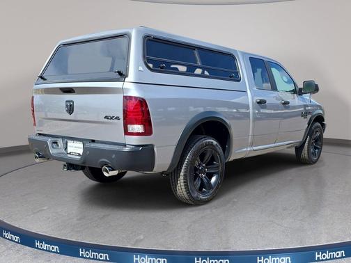 Billet Silver Metallic Clearcoat 2021 RAM 1500 Classic Warlock Quad Cab 4x4 6'4' Box