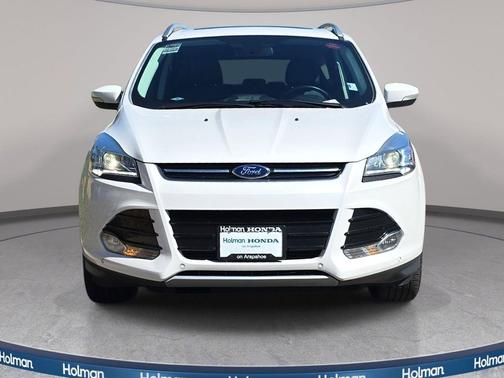 WHITE PLATINUM TRI-COAT 2014 Ford Escape Titanium