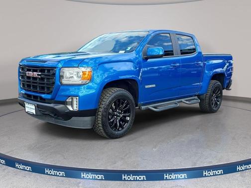 Dynamic Blue Metallic 2022 GMC Canyon Elevation