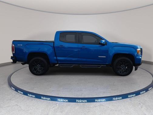 Dynamic Blue Metallic 2022 GMC Canyon Elevation