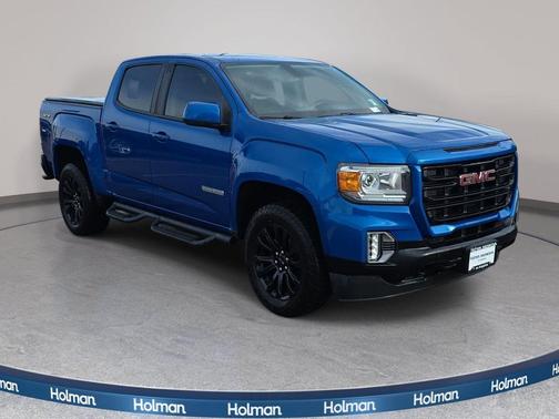Dynamic Blue Metallic 2022 GMC Canyon Elevation