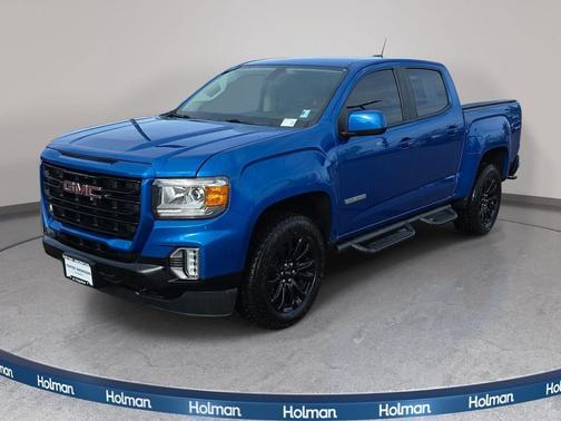 Dynamic Blue Metallic 2022 GMC Canyon Elevation