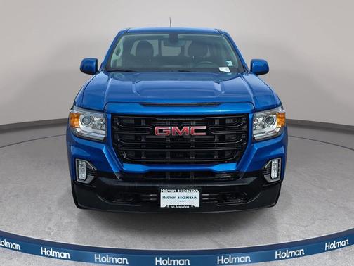 Dynamic Blue Metallic 2022 GMC Canyon Elevation