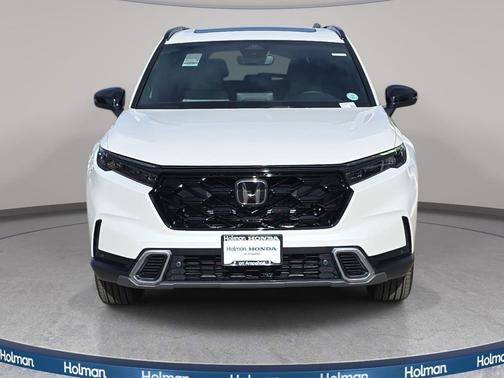 Platinum White Pearl 2026 Honda CR-V Hybrid Sport Touring AWD
