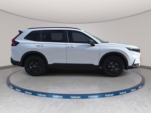 Platinum White Pearl 2026 Honda CR-V Hybrid Sport Touring AWD