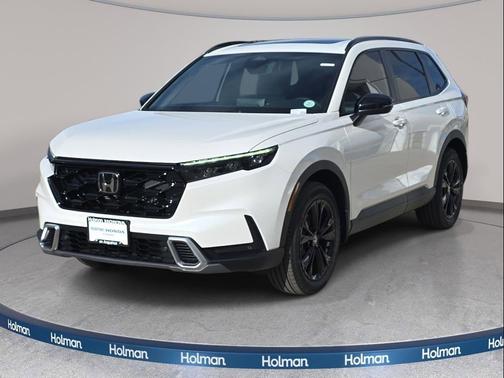 Platinum White Pearl 2026 Honda CR-V Hybrid Sport Touring AWD