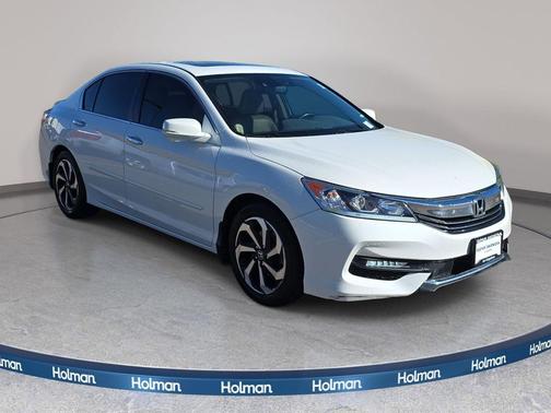 White Orchid Pearl 2016 Honda Accord EX-L