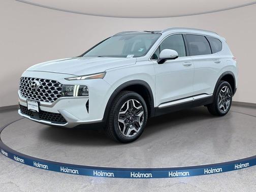 Quartz White 2021 Hyundai SANTA FE Limited