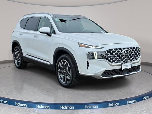 Quartz White 2021 Hyundai SANTA FE Limited