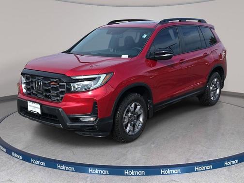 Radiant Red Metallic II 2023 Honda Passport AWD TrailSport
