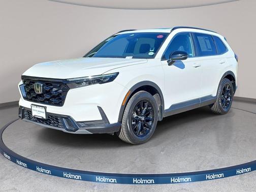 Platinum White Pearl 2024 Honda CR-V Hybrid Sport AWD