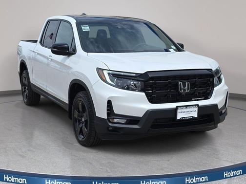 Platinum White Pearl 2026 Honda Ridgeline Black