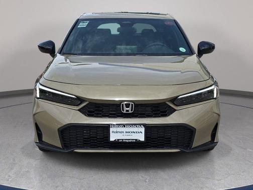 Sand Dune Pearl 2026 Honda Civic Hybrid Sport