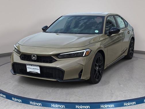 Sand Dune Pearl 2026 Honda Civic Hybrid Sport