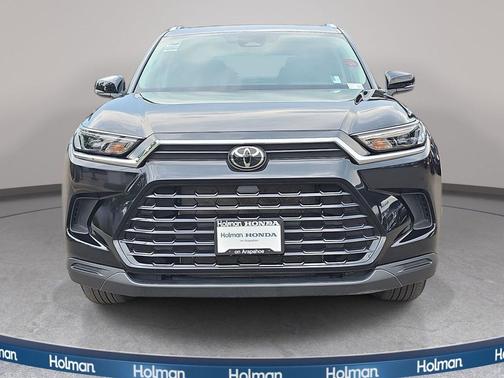Midnight Black Metallic 2025 Toyota Grand Highlander XLE