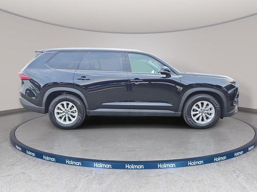 Midnight Black Metallic 2025 Toyota Grand Highlander XLE