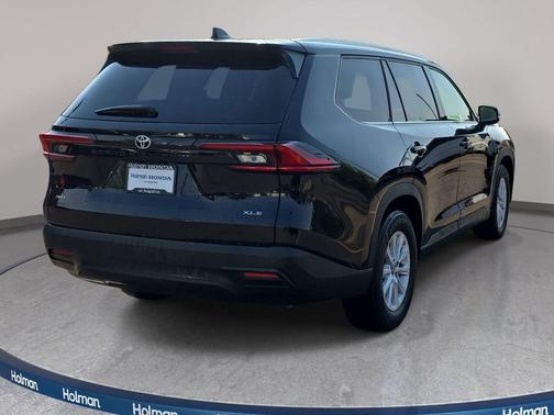 Midnight Black Metallic 2025 Toyota Grand Highlander XLE