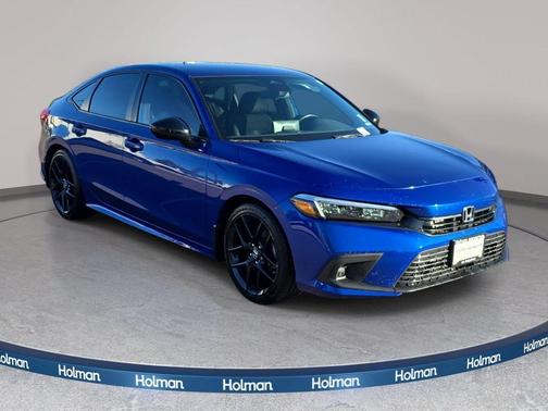 Aegean Blue Metallic 2024 Honda Civic Sport