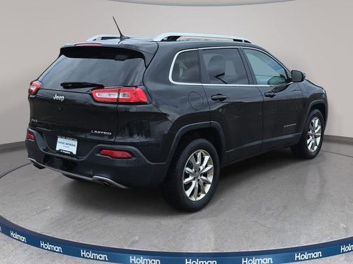 Brilliant Black Crystal Pearlcoat 2014 Jeep Cherokee Limited