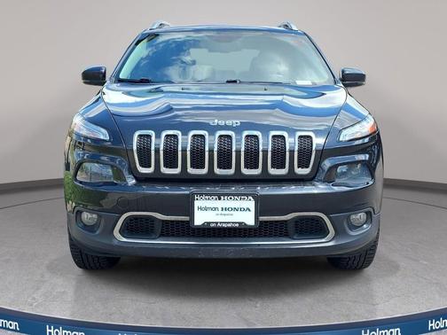 Brilliant Black Crystal Pearlcoat 2014 Jeep Cherokee Limited