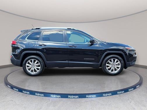 Brilliant Black Crystal Pearlcoat 2014 Jeep Cherokee Limited